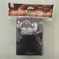 VINTAGE 1996 YUGIOH KONAMI 96KT DUELIST BLACK CARD CASE DECK BOX SEALED NEW!! - Image 3