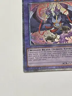 Garura, Wings of Resonant LifeRA02-ENO24, Quarter Century Rare Yugioh Card - Image 2