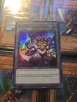 Yu-Gi-Oh Yugioh Yami & Dark Magician Token TKN5-EN006 - Image 1