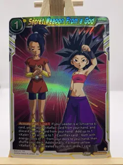 Dragon Ball Super CCG Secret Weapon From A God BT23-132 C Foil Bandai Card - Image 1