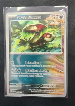 Brute Bonnet 118/167 Pokemon TCG Card TWM TWILIGHT MASQUERADE Near Mint NM - Image 1