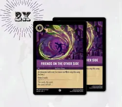 2⃣ 64/204 FRIENDS ON THE OTHER SIDE THE FIRST CHAPTER-TCG DISNEY LORCANA CARD - Image 1