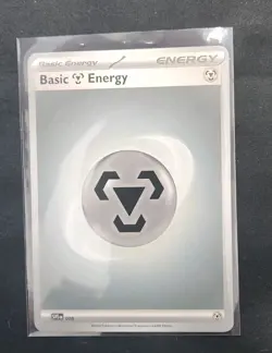 Basic Metal Energy SVE 008 Pokemon TCG Card SCARLET VIOLET Near Mint NM - Image 1