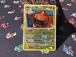 Pokemon TCG Heat Rotom RT3 Rising Rivals Reverse Holo Pokemon Card (HR2) - Image 1