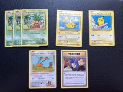 Pokemon XY Evolutions 7 Card Lot Secret Rare ALL NEAR MINT Pikachu Team Rocket - Image 1