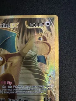 Pokemon TCG Dragonite-EX Evolutions Full Art Holo Card 106/108 Ultra Rare - Image 3