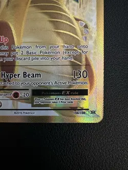Pokemon TCG Dragonite-EX Evolutions Full Art Holo Card 106/108 Ultra Rare - Image 4