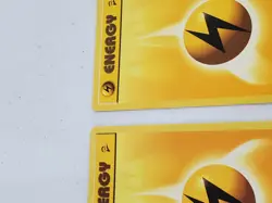 1999 2000 lightening energy pokemon card LOT OF 2 - Image 4