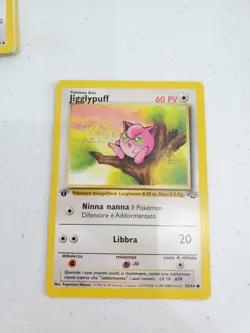MINT 1ST EDITION Jigglypuff 54/64 Jungle Set Pokemon Card MINT - Image 1