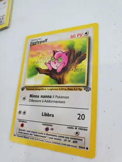 MINT 1ST EDITION Jigglypuff 54/64 Jungle Set Pokemon Card MINT - Image 3