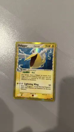 Pokemon Pelipper 14/17 Delta Species Holo POP Series 5 TCG Card - Image 1