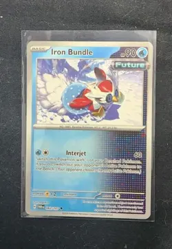 Iron Bundle 062/167 Pokemon TCG Card TWM TWILIGHT MASQUERADE Near Mint NM - Image 1