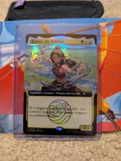 SDCC Magic The Gathering Avatar Katara The Fearless Promo Card - Image 1
