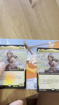 SDCC Magic The Gathering Avatar Katara The Fearless Promo Card - Image 2