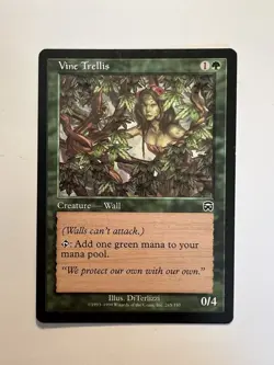 Vine Trellis - MTG Mercadian Masques - LP - Image 1
