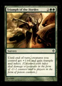 MTG Triumph of the Hordes LP Light Play New Phyrexia [66] - Image 1