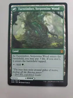 MTG Turntimber Symbiosis Zendikar Rising Regular Mythic - Image 2
