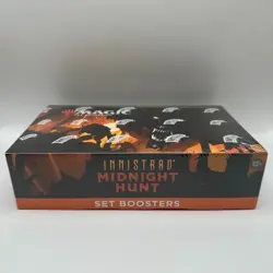 Magic the Gathering MTG INNISTRAD MIDNIGHT HUNT Set Booster Box FACTORY SEALED - Image 1