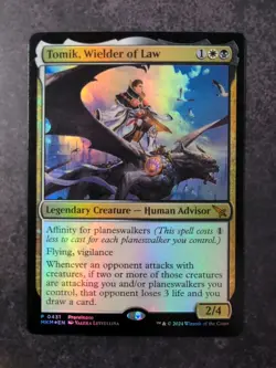 Tomik, Wielder of Law Murders At Karlov Manor MTG Prerelease Cards Foil - Image 1