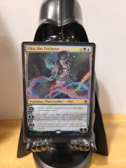 Oko, the Trickster x1 Throne of Eldraine Magic the Gathering MTG LP/NM - Image 1