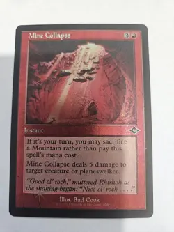 Mine Collapse Foil (408) Retro Frame Modern Horizons 2 MH2 MTG Magic - Image 1
