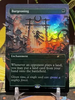 MTG | Burgeoning (Borderless) [Secret Lair Kelogsloops] ✨FOIL✨ - Image 1