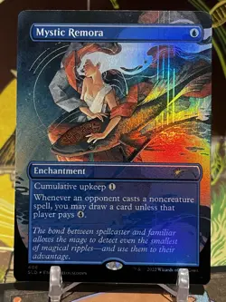 MTG | Mystic Remora (Borderless) [Secret Lair Kelogsloops] ✨FOIL✨ - Image 1