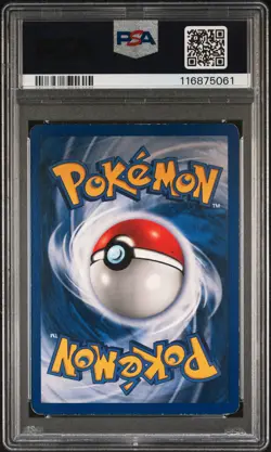 1999 POKEMON BASE SET SHADOWLESS #7 HITMONCHAN-HOLO PSA 5 - Image 2