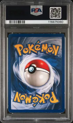 1999 POKEMON BASE SET UNLIMITED #12 NINETALES-HOLO PSA 4 - Image 2