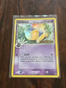 Pokemon TCG Cyndaquil 45/101 EX Dragon Frontiers Reverse Holo Stamped LP - Image 1