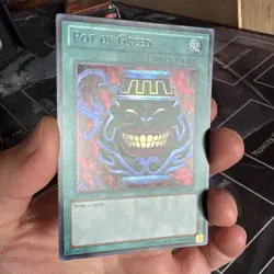 yugioh Pot Of Greed LCYW-EN059 1st Ed Secret Rare VLP - Image 2