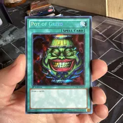 yugioh Pot Of Greed LCYW-EN059 1st Ed Secret Rare VLP - Image 5