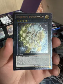 Yugioh Bujintei Tsukuyomi LVAL-EN054 Ultimate Rare 1st Ed NM - Image 1