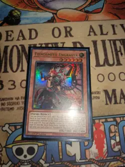 Yugioh! TCG - Fiendsmith Engraver - Ultra Rare - RA04-EN049 - Stampede - Image 1