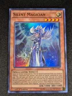 Yugioh - Silent Magician DPRP-EN002 1st Edition Ultra Rare LP - Image 1
