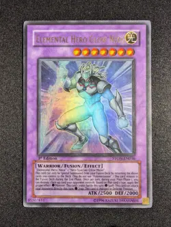 Yugioh - Elemental Hero Glow Neos STON-EN036 1st Edition Ultra Rare NM - Image 1