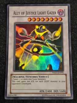 Yugioh - Ally of Justice Light Gazer (Super Rare) Unl - TSHD-EN096 VLP - Image 1