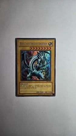 Blue Eyes White Dragon BPT-009 Collector's Tin Secret Rare YuGiOh Card Ungraded - Image 1