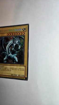 Blue Eyes White Dragon BPT-009 Collector's Tin Secret Rare YuGiOh Card Ungraded - Image 2