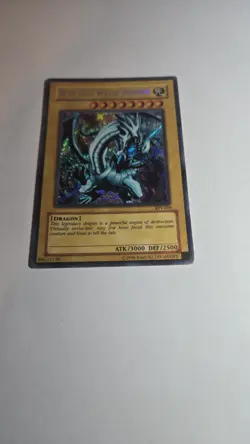 Blue Eyes White Dragon BPT-009 Collector's Tin Secret Rare YuGiOh Card Ungraded - Image 3