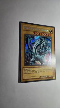 Blue Eyes White Dragon BPT-009 Collector's Tin Secret Rare YuGiOh Card Ungraded - Image 5
