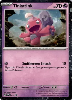 Tinkatink - (Cosmo Holofoil) Holofoil 025 Promo SV: Scarlet & Violet Promo Card - Image 1