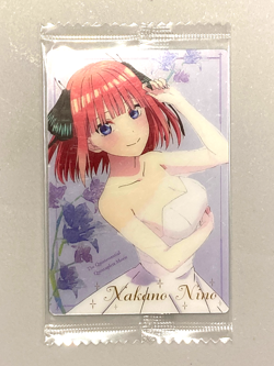 Nino Nakano - C 02 - The Quintessential Quintuplets - Wafer / Itajaga Card - Image 1