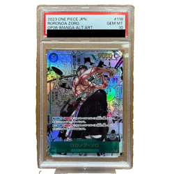 PSA 10 Roronoa Zoro OP06-118 SEC Comic Parallel Manga ONE PIECE Card Japanese - Image 1