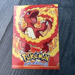 Charmeleon 05 Pokemon Topps The First Movie Card E5 of 12 Blue Label NM - Image 1