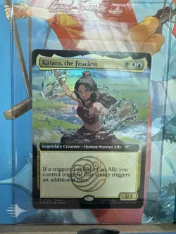 Magic The Gathering X Avatar Katara The Fearless Promo Card SDCC 2025 Ships Fast - Image 1