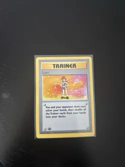 Lass 75/102 1st Edition Base (shadowless) Set Pokemon Card LP - Image 1