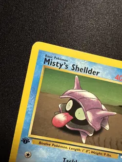Pokemon TCG Gym Heroes 1st Edition Misty's Shellder Card 89/132 - Image 2