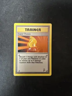 Pokemon SUPER POTION Card (BASE 2) Set 117/130 Uncommon Trainer D4 - Image 1
