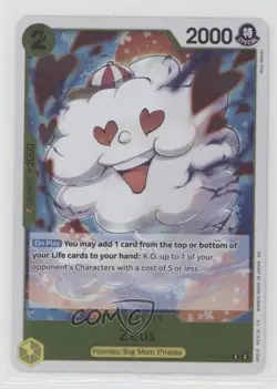 2025 One Piece Card Game: A Fist of Divine Speed OP11 R Zeus #OP11-106 nr2 - Image 1